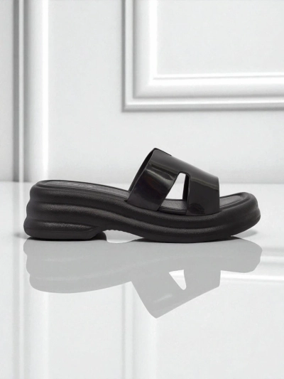 Royalfashion Ženski natikači z debelim podplatom Nova Gloss