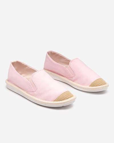 Svetloružové dámske espadrilky Joll- Footwear