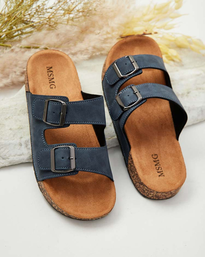 Royalfashion Pánske žabky s prackami Foumyn