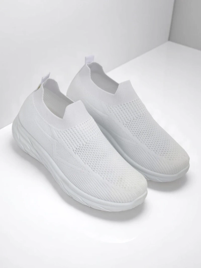 Royalfashion Ženski športni copati na navlačenje Whites