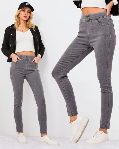 Royalfashion Šedé dámske tegíny