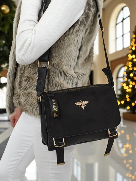 Majhna ženska torbica iz eko usnja Tessaria