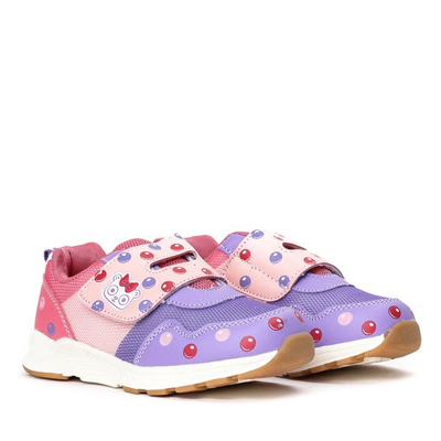 Oliena dívčí fialové boty - obuv