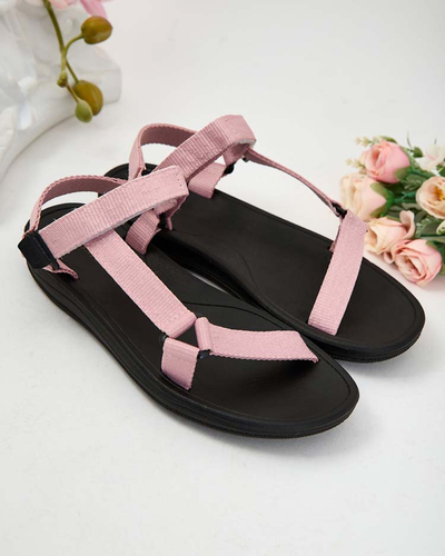 Ružové dámske športové sandále Tatags - obuv