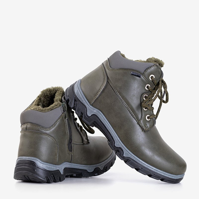 Dámske trekové topánky khaki Huran - topánky