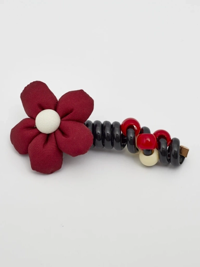 Royalfashion Gumička do vlasov pružina s malým kvietkom Blossom Coil