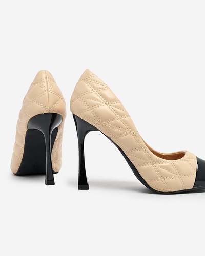 Royalfashion Dámske prešívané lodičky Asilcud