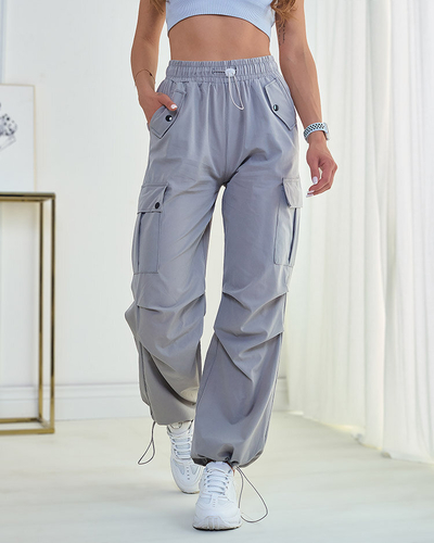 Royalfashion Dámske látkové bojové nohavice