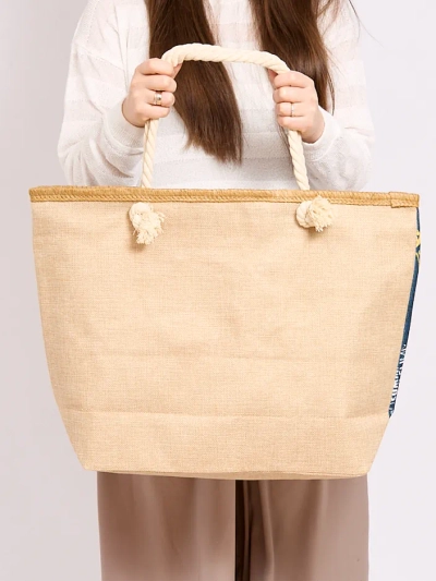 Royalfashion Veľká látková taška s potlačou