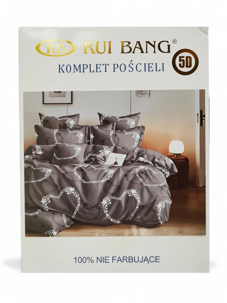 Royalfashion Posteljnina z vzorcem 180x200 komplet 3 DELI