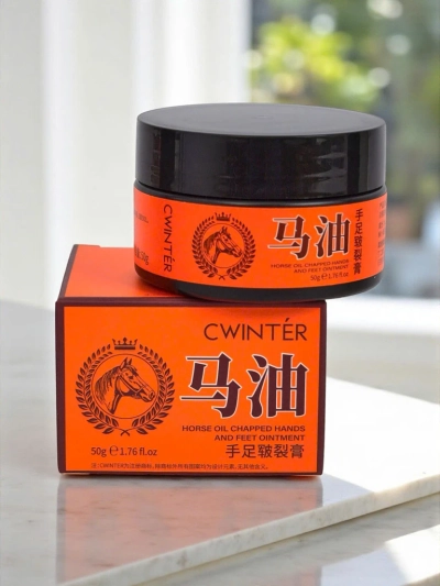 Silveria Winter Oleum – krema za roke in stopala s konjskim oljem 50g