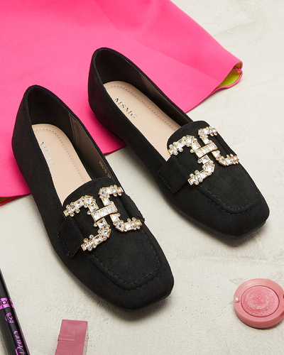 Dámske čierne mokasíny Jaorica- Obuv