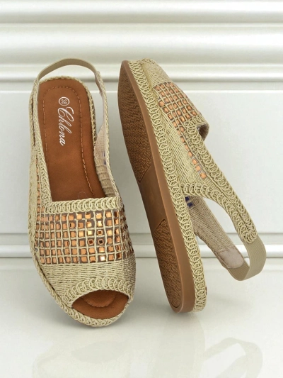 Dámske espadrilky na sandále s kamienkami Belle Sparkle