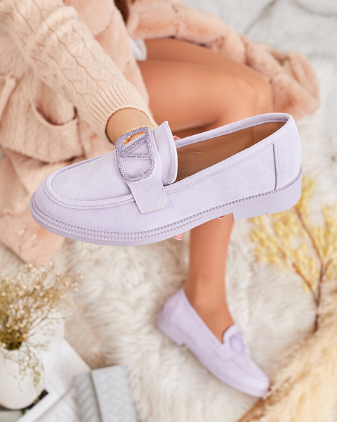 Royalfashion Dámske mokasíny s ozdobou Fograss