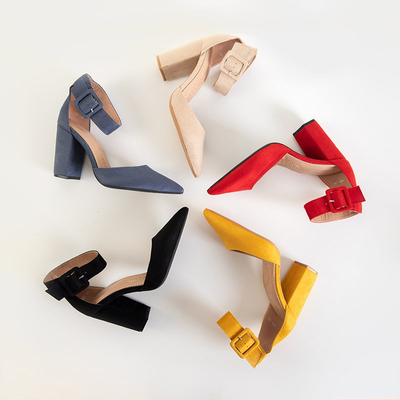 Dámske červené lodičky Adiess - Topánky