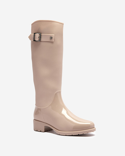 Béžové dámske podkolienky Bevirdo- Obuv