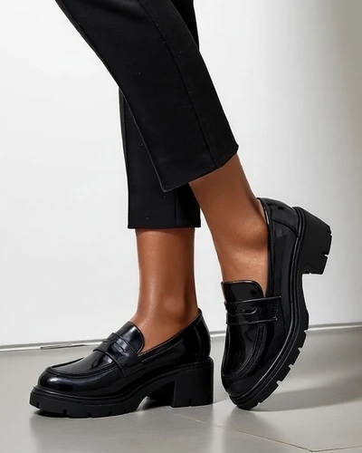 Royalfashion Dámske mokasíny na nízkom podpätku Tollino