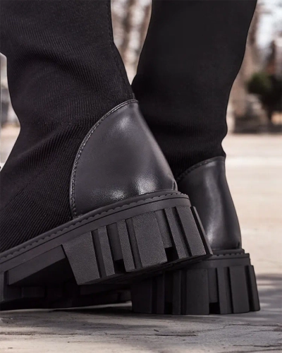 Royalfashion Dámske slip-on Bison čižmy