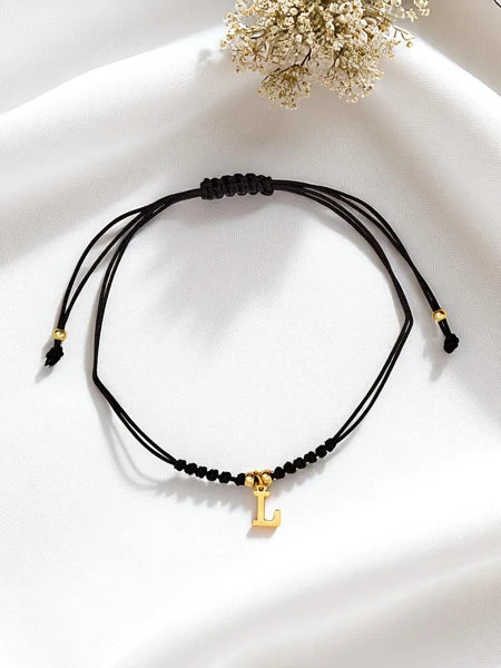 Dámsky náramok s písmenom L Luna Spark