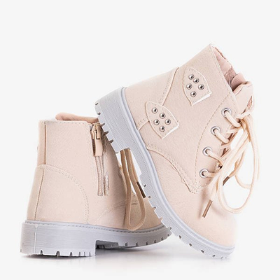 Béžové dievčenské topánky Meridal - Obuv