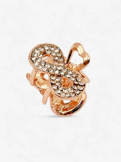 Royalfashion Lasnica za lase s cirkoni TwinkleGrip