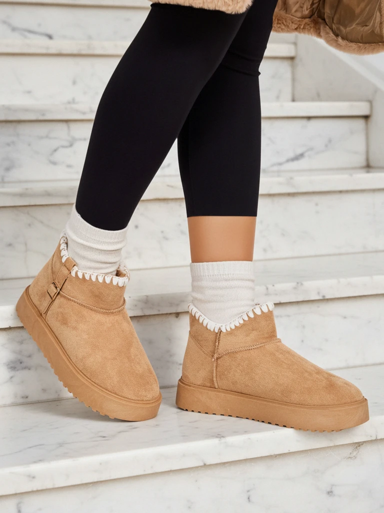 Royalfashion Krátke ženy snežné topánky štýl topánky Ewioz