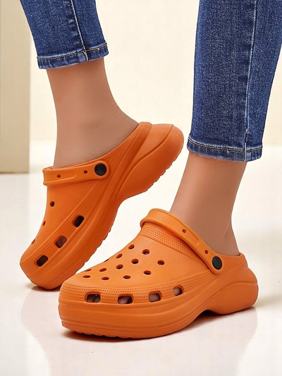 Royalfashion Dámske perforované gumové šlapky Dellosa