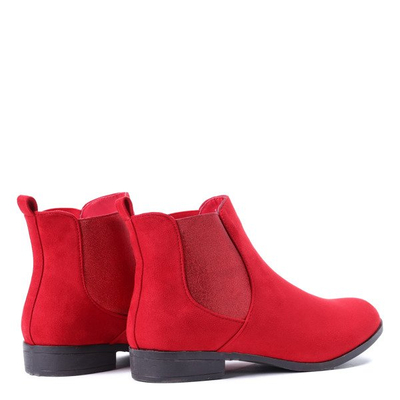 Czerwone sztyblety Cerise- Obuwie