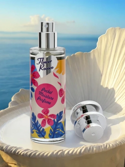 Inšpirovaný kvetinový telový sprej Flower Aura