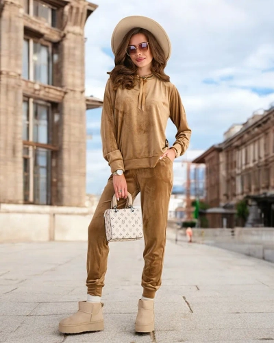 Royalfashion Dámsky set a'la velúr
