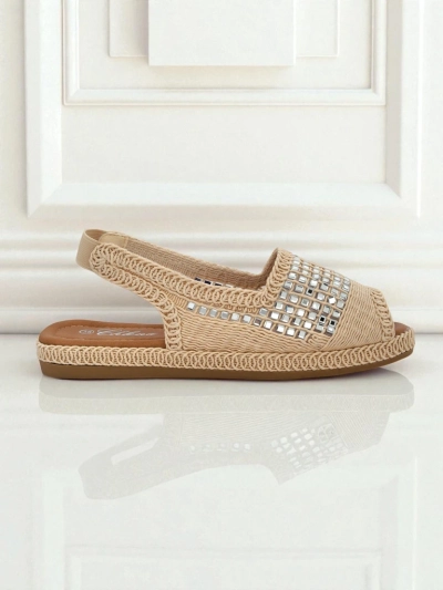 Dámske espadrilky so štrasom Belle Sparkle