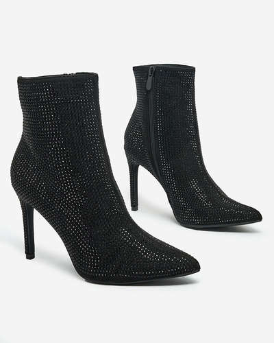 Royalfashion Dámske čižmy Lekirisa Zirconia Stiletto