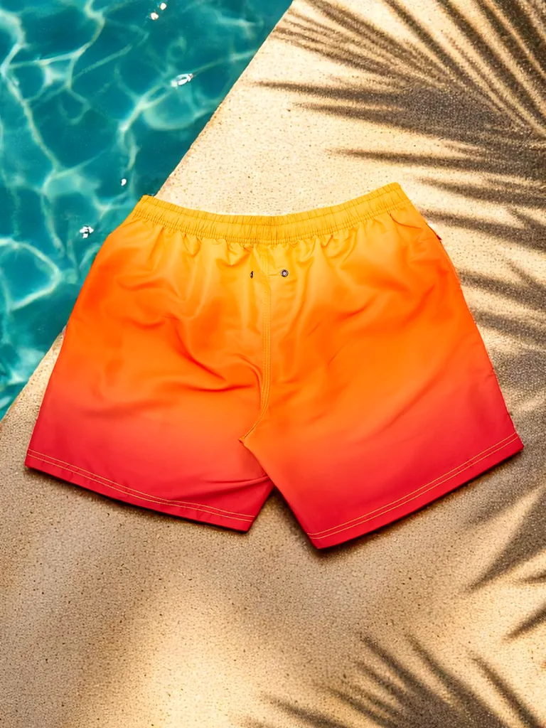 Royalfashion Športne moške kratke hlače ombre z zaščitno mrežico