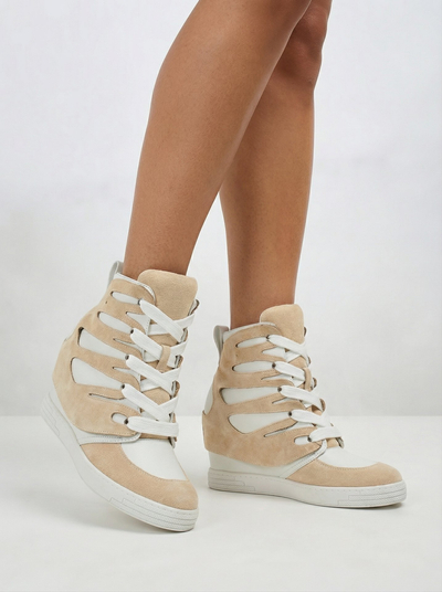 Royalfashion Dámske športové čižmy na podpätku Pamstinsa