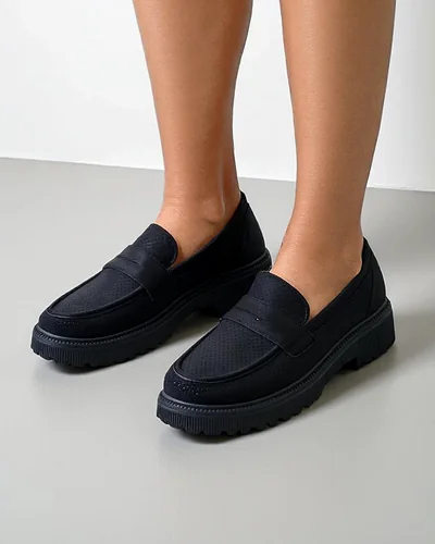 Royalfashion Dámske ekologické semišové mokasíny Dunes