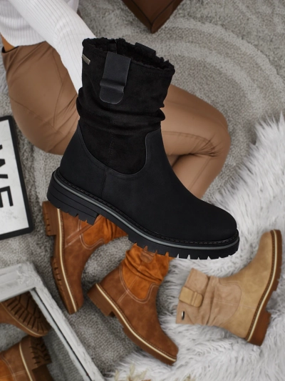 Visoki ženski gležnarji iz eko semiša Liora