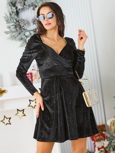 Royalfashion Dámske šaty s kamienkami