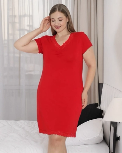 Royalfashion Ženská nočná košeľa VEĽKOSŤ PLUS
