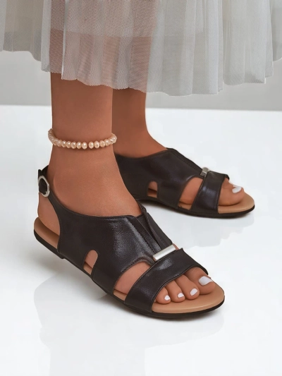 Royalfashion Ženski sandali z ravnim podplatom Solea Comfort