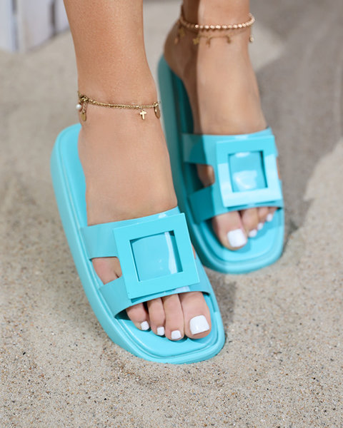 Dámske mätové papuče s ornamentom Zegor - Obuv