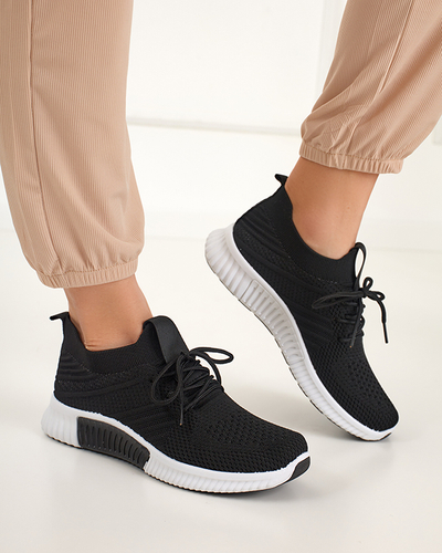 Čiernobiela dámska športová obuv Merisal - Obuv