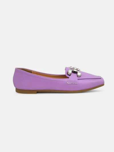Royalfashion Dámske loafers s rhinestones Lecilla