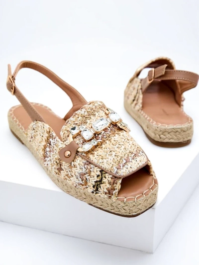 Royalfashion Dámske espadrilky s otvorenou špičkou