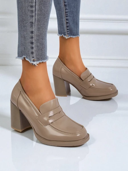 Royalfashion Ženski mokasini s peto Minerva