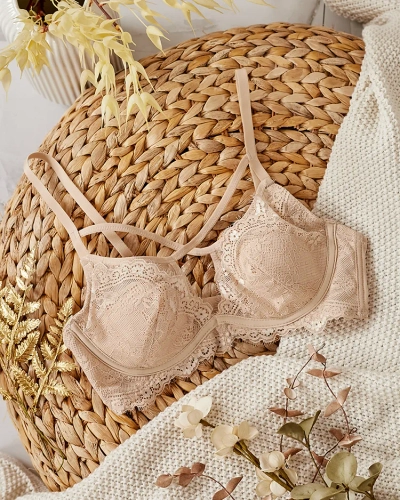 Royalfashion Dámska podprsenka s ozdobnými ramienkami
