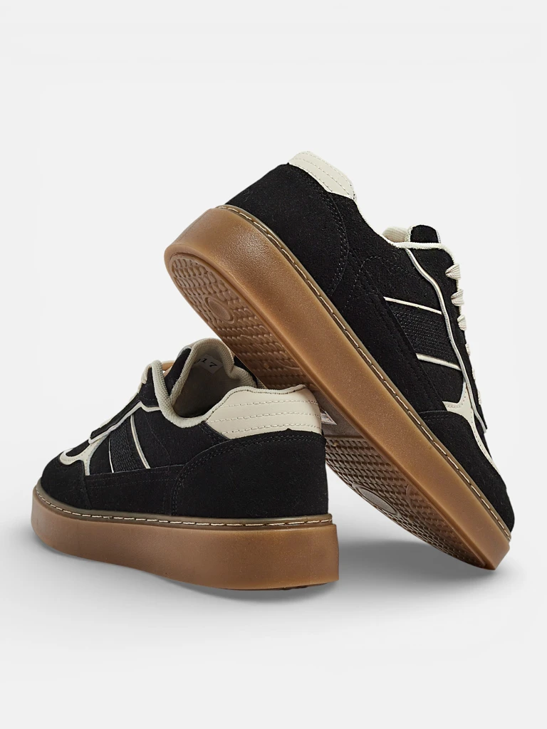 Ženski športni copati Flora Črni Ekološki Športni za vsak dan