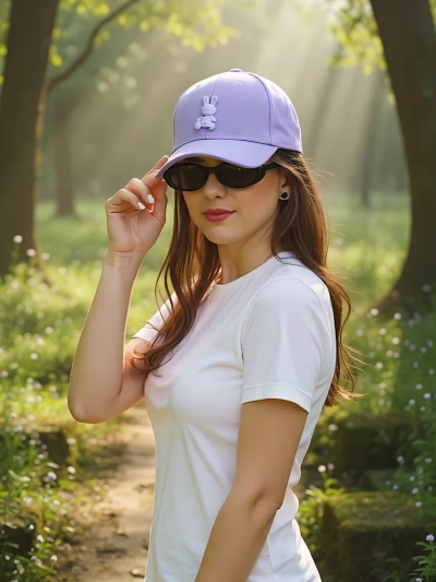 Royalfashion Čiapka s nášivkou Bunny Chic