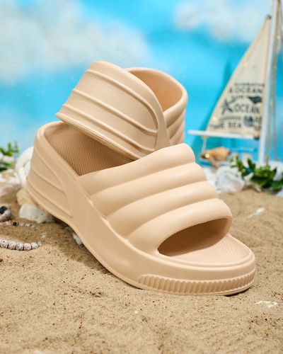 Royalfashion Dámske gumené žabky Kooli