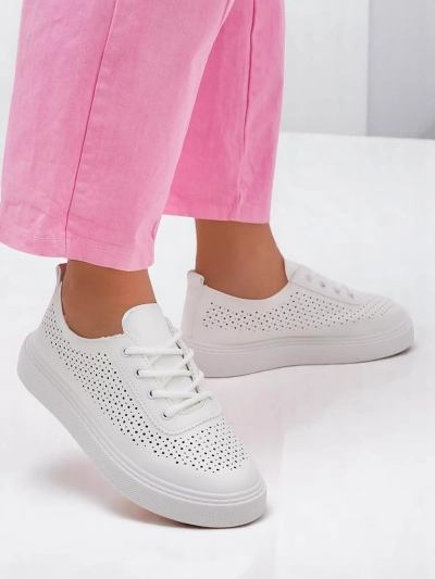 Royalfashion dámske ażurowé športové šnúrovacie topánky Adette