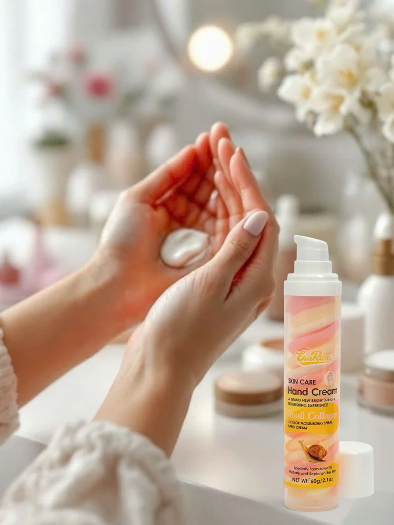 EraRose Aurora Snail Collagen Hand Cream vlažilna krema za roke 60g